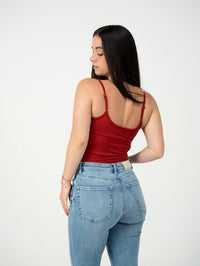 Cami Tank Top - Sangría