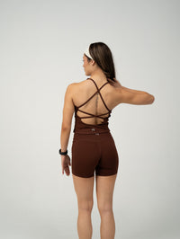 Dynamic Tank Top -  Red Brown